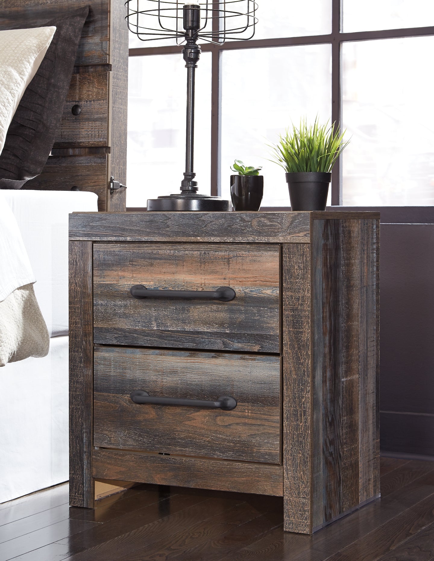 Two Drawer Wooden Studio Chest