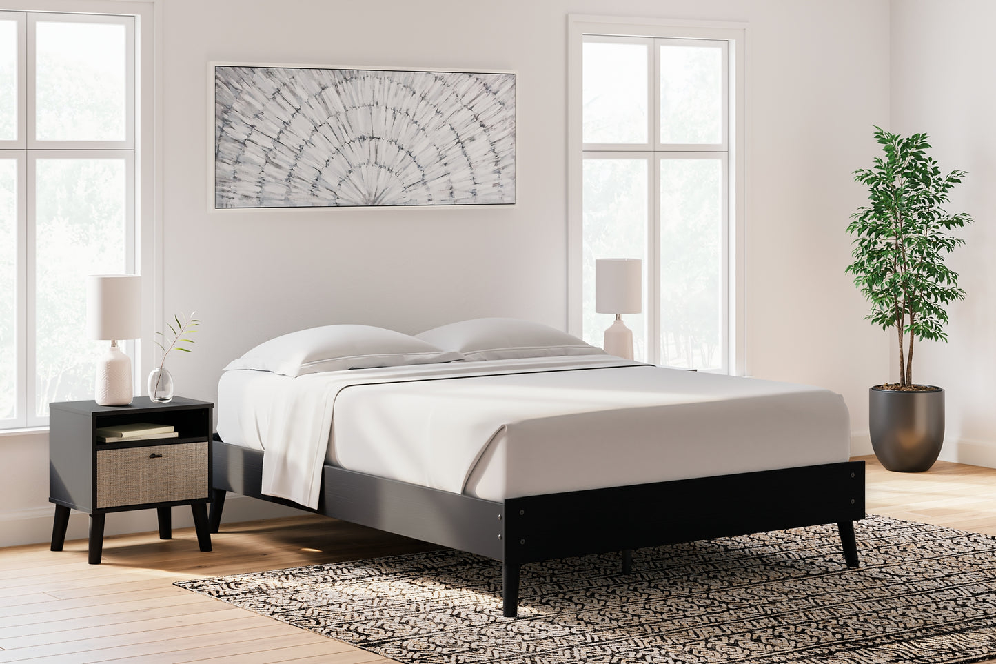 Ashley Express - Charlang Queen Platform Bed