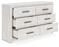 Cayboni Six Drawer Dresser