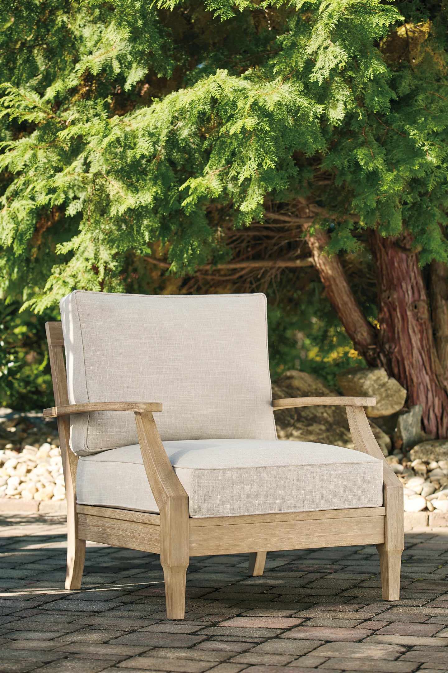 Ashley Express - Clare View 2 Outdoor Lounge Chairs with 2 End Tables