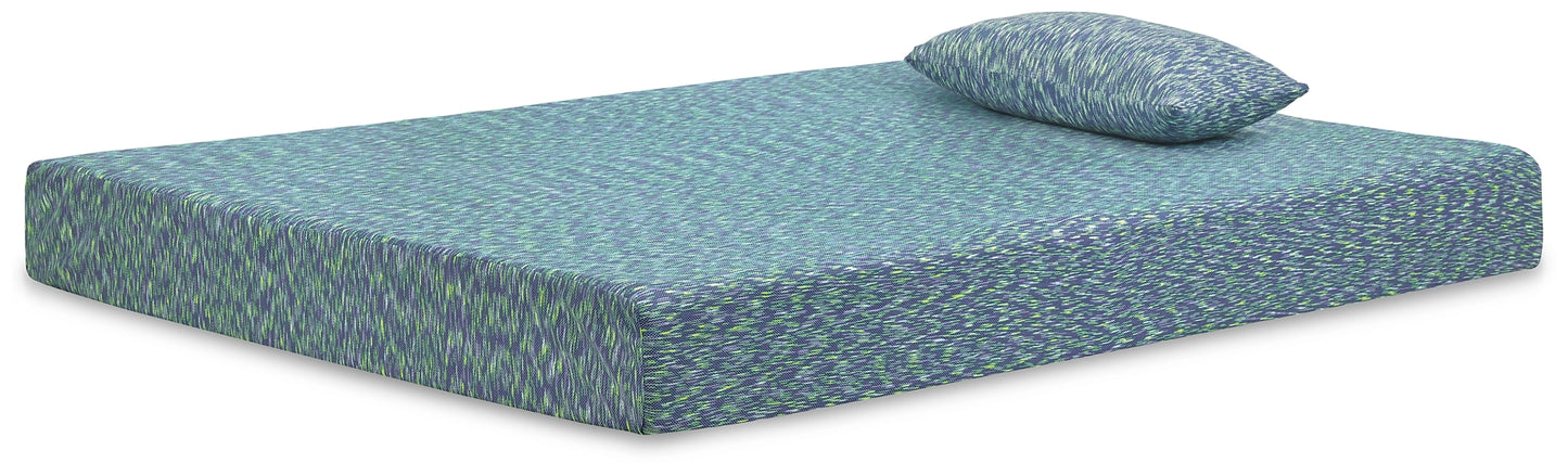 Ashley Express - iKidz Blue Full Mattress and Pillow 2/CN