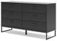 Ashley Express - Socalle Full Panel Headboard with Dresser and 2 Nightstands