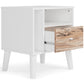 Ashley Express - Piperton One Drawer Night Stand Wilson Furniture (OH)  in Bridgeport, Ohio. Serving Bridgeport, Yorkville, Bellaire, & Avondale