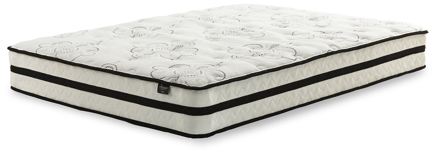 Chime 10 Inch Hybrid 10 Inch Hybrid Mattress with Foundation Wilson Furniture (OH)  in Bridgeport, Ohio. Serving Bridgeport, Yorkville, Bellaire, & Avondale