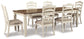 Realyn Dining Table and 6 Chairs Wilson Furniture (OH)  in Bridgeport, Ohio. Serving Bridgeport, Yorkville, Bellaire, & Avondale