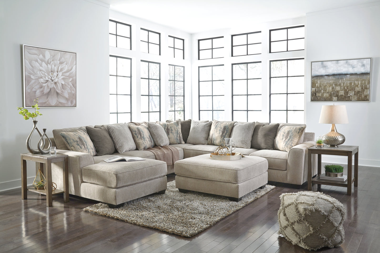 Ardsley 4-Piece Sectional with Ottoman Wilson Furniture (OH)  in Bridgeport, Ohio. Serving Bridgeport, Yorkville, Bellaire, & Avondale