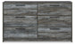 Baystorm Queen Panel Headboard with Mirrored Dresser and Chest Wilson Furniture (OH)  in Bridgeport, Ohio. Serving Bridgeport, Yorkville, Bellaire, & Avondale